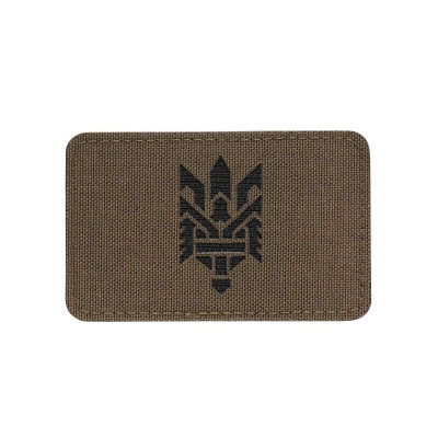 M-Tac нашивка Тризуб (стилізація) Laser Cut горизонтальна Ranger Green/Black