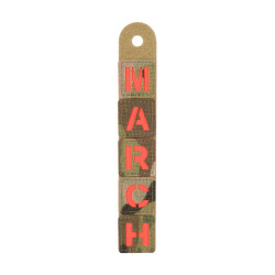 M-Tac нашивка MARCH Multicam/Red/GID