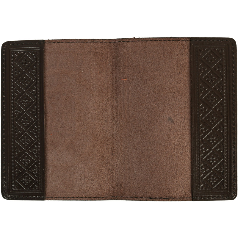Обкладинка для паспорта України, Brown