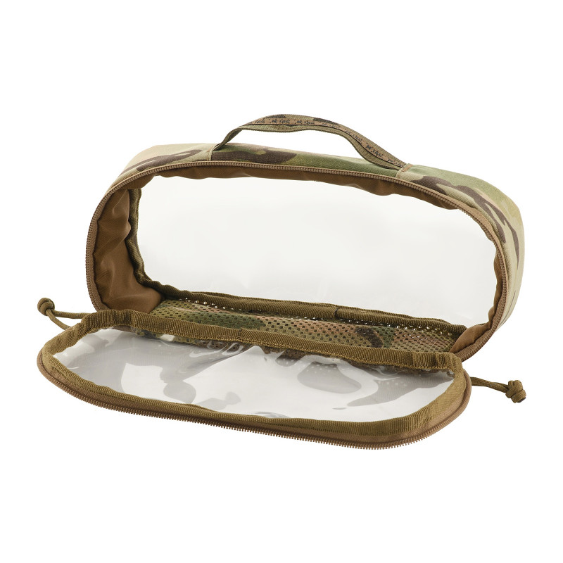 M-Tac органайзер утилітарний прозорий Elite Medium (26х11 см) Multicam