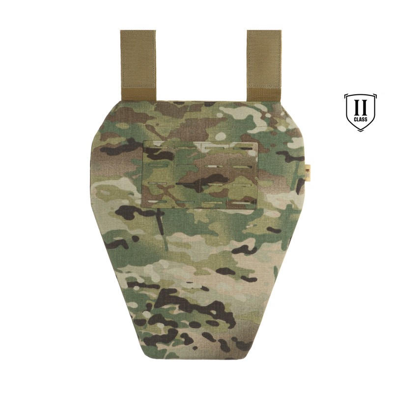 M-Tac фартух протиуламковий з балістичним пакетом 2 клас Laser Cut XL Multicam