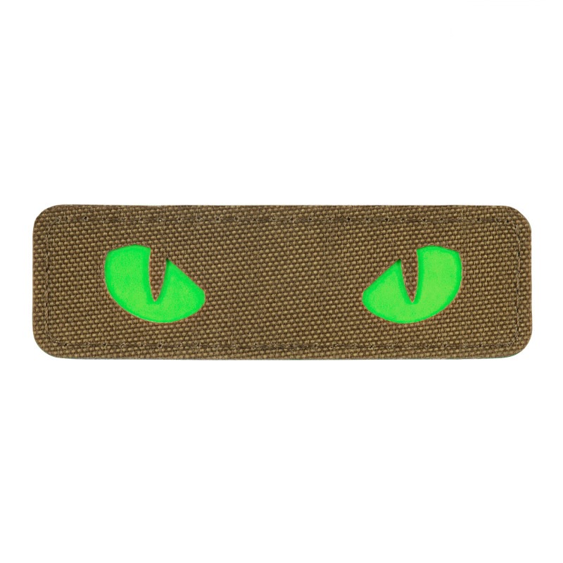 M-Tac нашивка Cat Eyes Laser Cut Coyote/Green/GID M-Tac нашивка Cat Eyes Laser Cut Coyote/Green/GID