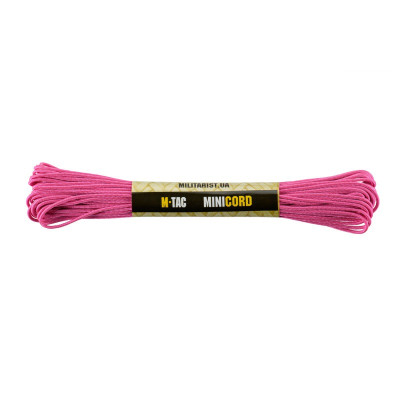 M-Tac паракорд Minicord Neon Pink 15м