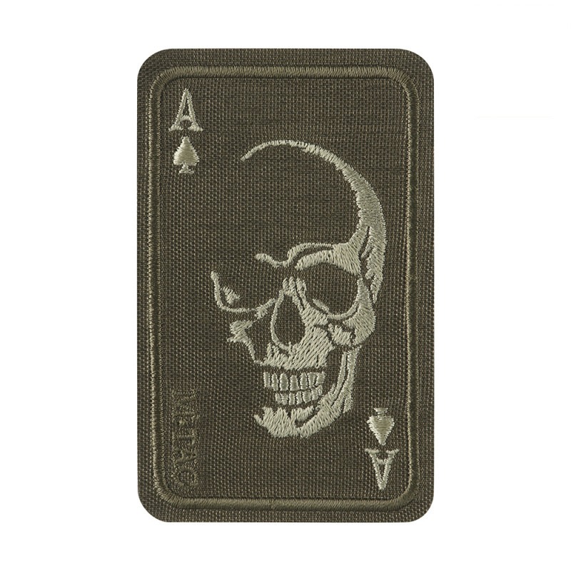 M-Tac нашивка Face of war (вишивка) Ranger Green