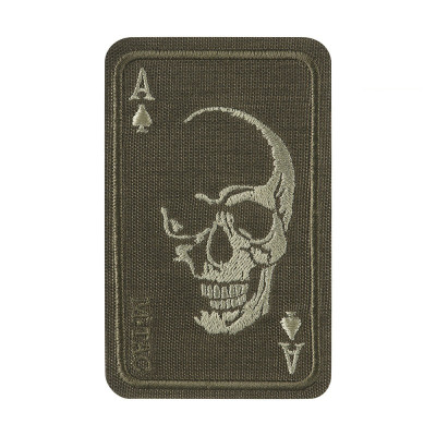 M-Tac нашивка Face of war (вишивка) Ranger Green