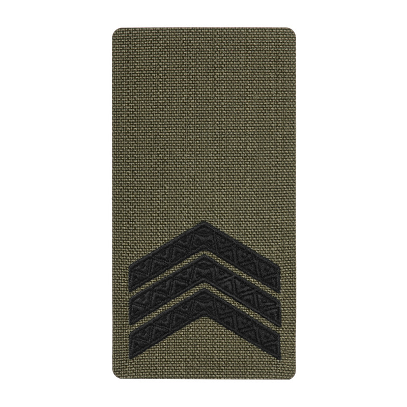 M-Tac погон на липучці Сержант (вишивка) Ranger Green