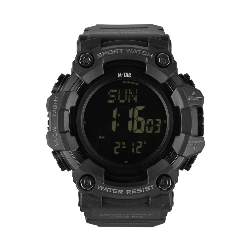 M-Tac годинник тактичний 2037 Black