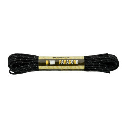 M-Tac паракорд Reflective Traser Black 15м