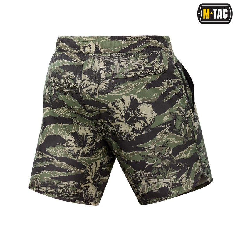 M-Tac шорти Holiday Tiger flowers Green