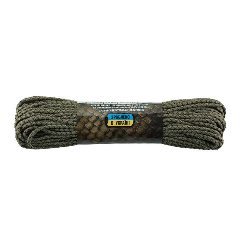 M-Tac паракорд Dragon Cord 30m Tan/Od Green