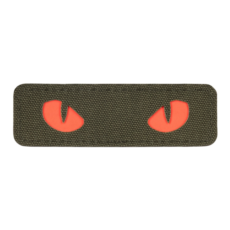 M-Tac нашивка Cat Eyes Laser Cut Ranger Green/Red/GID