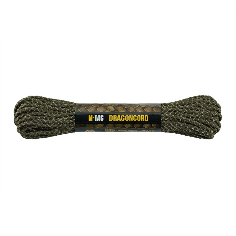 M-Tac паракорд Dragon Cord 15m Ranger Green/Tan