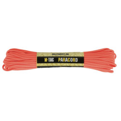 M-Tac паракорд 550 type III Safety Orange 15м