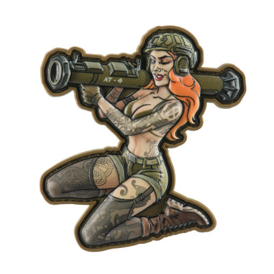 M-Tac нашивка girl №9 PVC Skandinavik