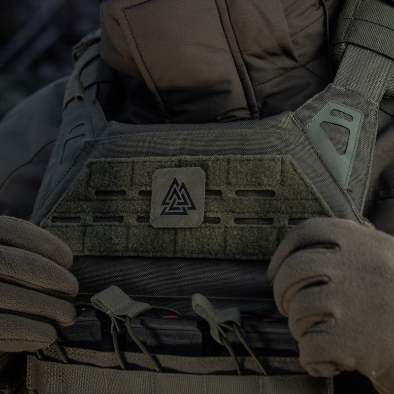 M-Tac нашивка Валькнут Laser Cut Ranger Green/Black M-Tac нашивка Валькнут Laser Cut Ranger Green/Black