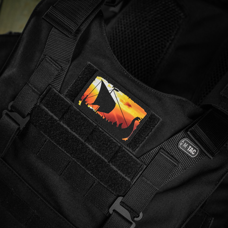 M-Tac нашивка Expedition (80х50 мм) Black