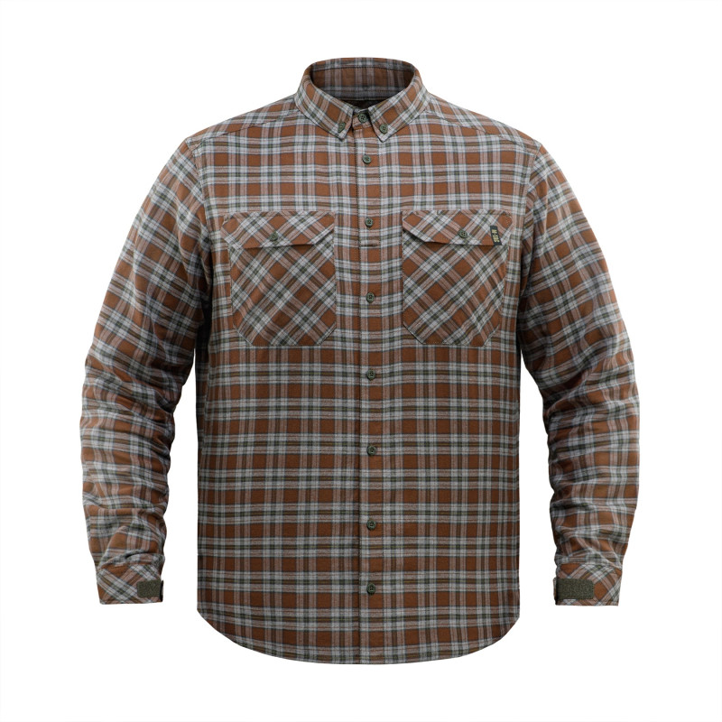 M-Tac сорочка Lumberjack Cotton Shirt Brown/Grey M-Tac сорочка Lumberjack Cotton Shirt Brown/Grey