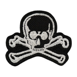 M-Tac нашивка Old Skull чорна