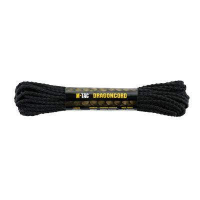 M-Tac паракорд Dragon Cord 15m Black