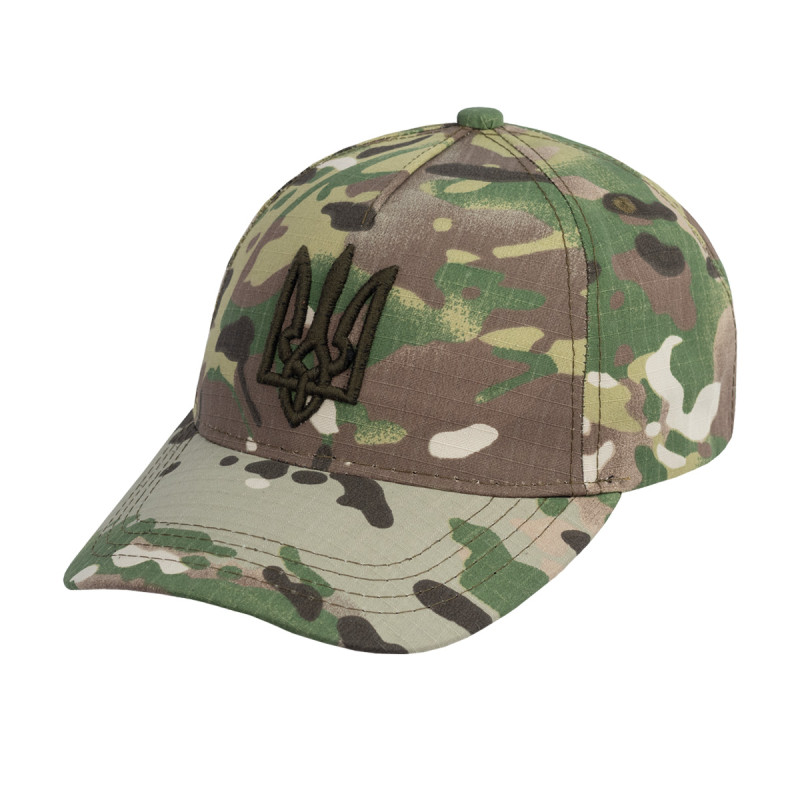 Бейсболка Tailor з Тризубом Rip-Stop, MultiCam