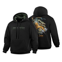 M-Tac кофта Hoodie Cotton Hard Fatum Black