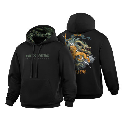 M-Tac кофта Hoodie Cotton Hard Fatum Black