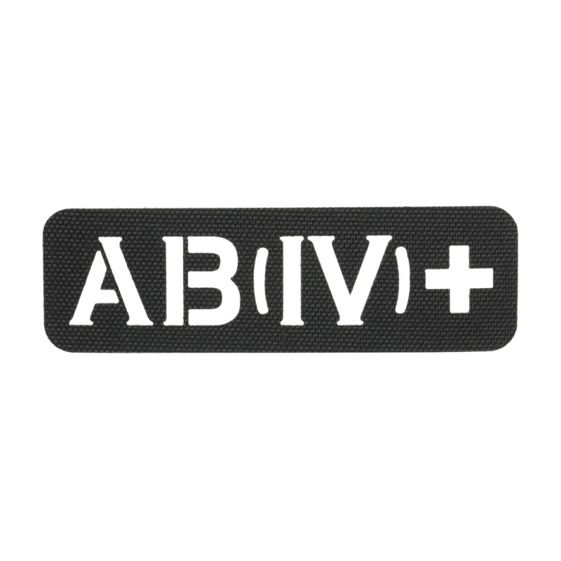 M-Tac нашивка група крові AB (IV) + наскрізна Laser Cut 25х80 Black M-Tac нашивка група крові AB (IV) + наскрізна Laser Cut 25х80 Black