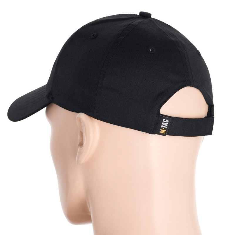 M-Tac бейсболка Flex ріп-стоп Black M-Tac бейсболка Flex ріп-стоп Black