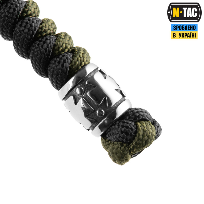 M-Tac темляк Viper Козацький Хрест V.2 Steel Black&Olive M-Tac темляк Viper Козацький Хрест V.2 Steel Black&Olive