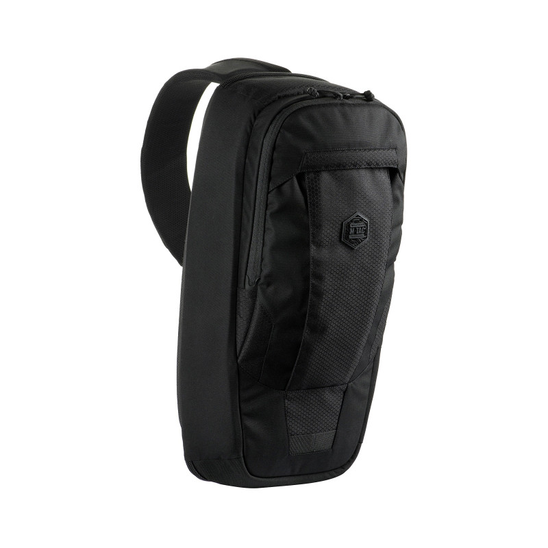 M-Tac рюкзак однолямочний Agent Elite Hex Black