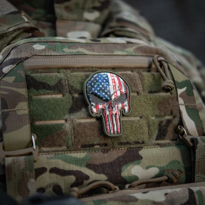 M-Tac нашивка Punisher USA