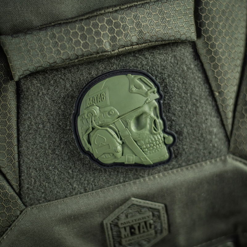 M-Tac нашивка Operator 3D PVC Olive