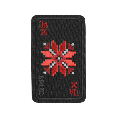 M-Tac нашивка Вишиванка (вишивка) Black/Red
