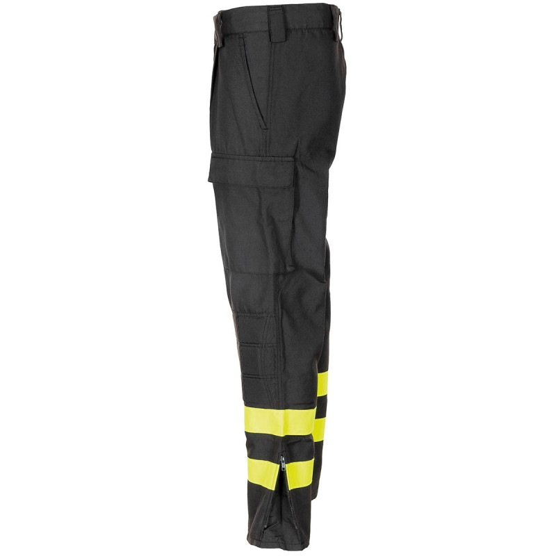 Штани Vik-Tailor з світло відбивальними стрічками IT Firefighter Pants,, Black