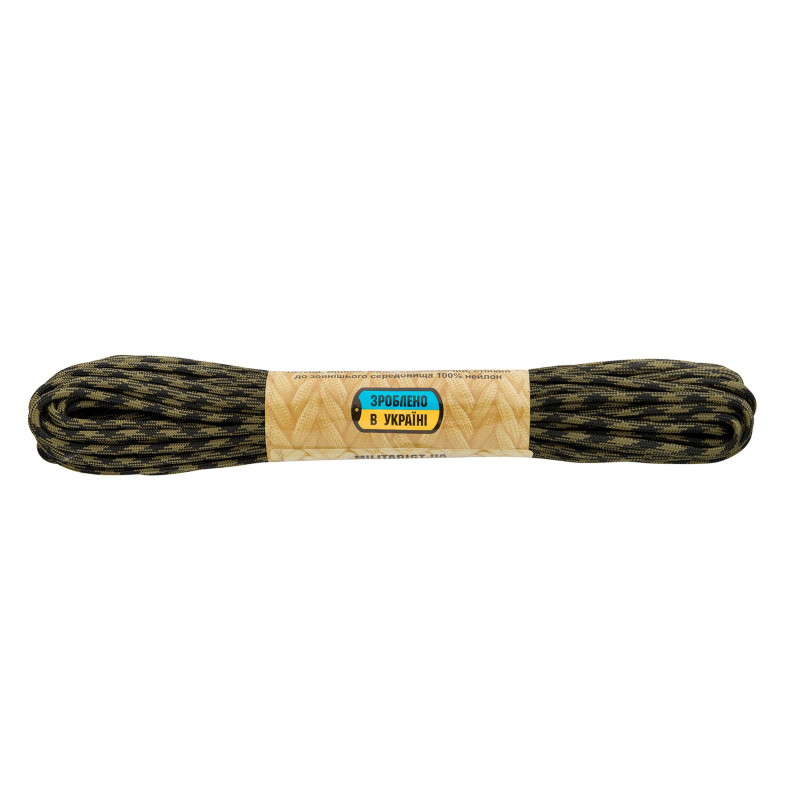 M-Tac паракорд 550 type III Black & Army Green 15м