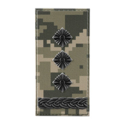 Погон ПВХ об’ємний полковник ММ14
