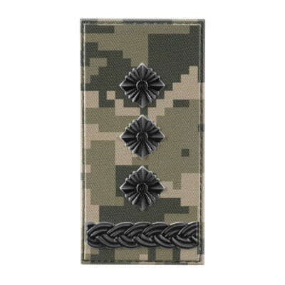 Погон ПВХ об’ємний полковник ММ14