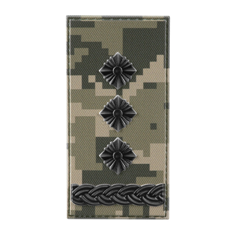 Погон ПВХ об’ємний полковник ММ14