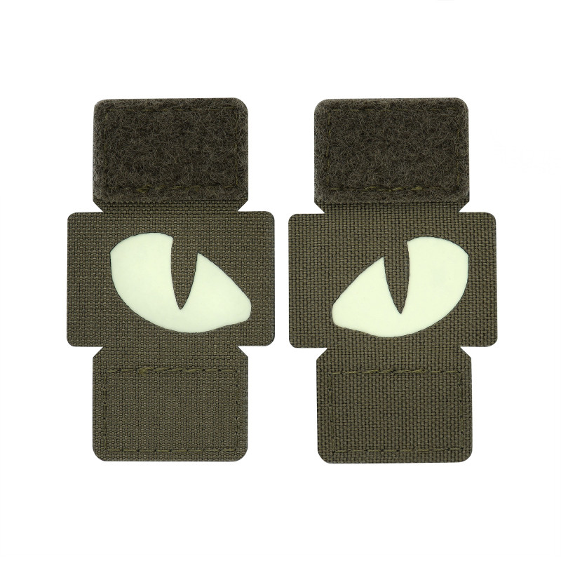 M-Tac нашивка Tiger Eyes Laser Cut (пара) Ranger Green