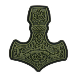 M-Tac нашивка Mjölnir Large PVC Olive