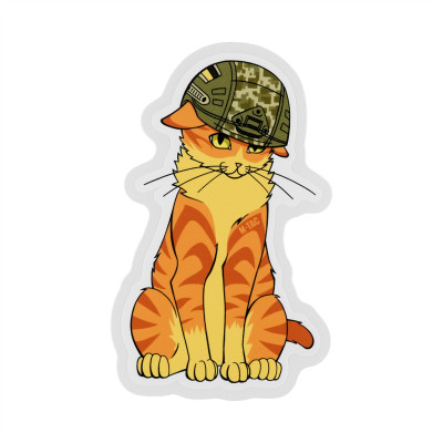 M-Tac наклейка Orange Cat