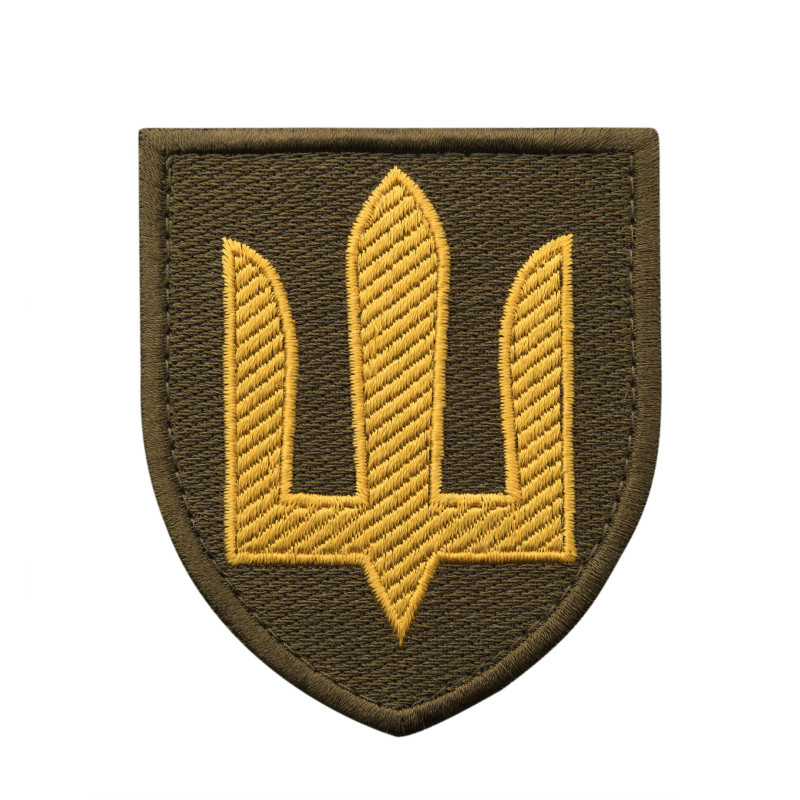 Нашивка Сухопутні війська ЗСУ олива/жовтий Нашивка Сухопутні війська ЗСУ олива/жовтий