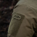 M-Tac нашивка група крові AB+ наскрізна Laser Cut Ranger Green — фото 2