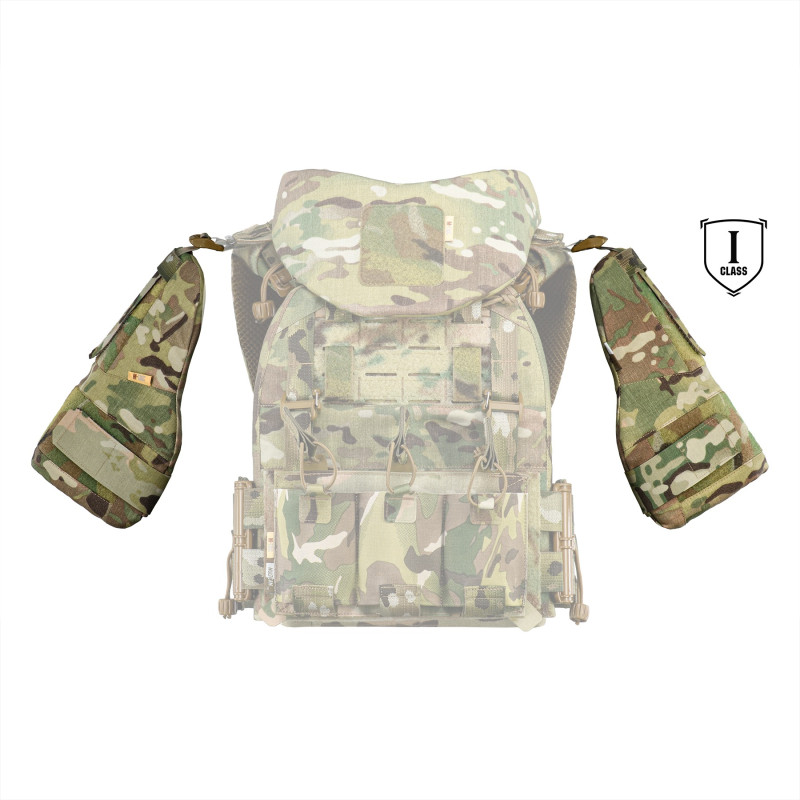 M-Tac плечовий захист з балістичними пакетами 1А для Cuirass QRS Multicam M-Tac плечовий захист з балістичними пакетами 1А для Cuirass QRS Multicam