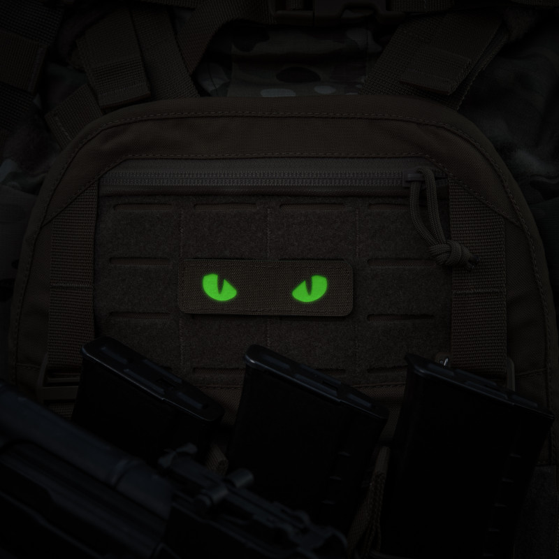 M-Tac нашивка Cat Eyes Laser Cut Coyote/Green/GID M-Tac нашивка Cat Eyes Laser Cut Coyote/Green/GID