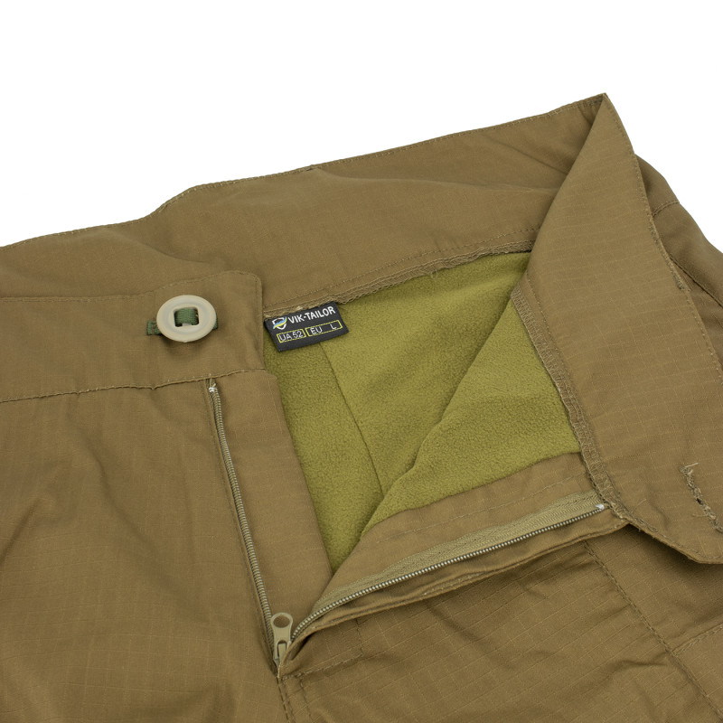 Штани тактичні зимові Vik-Tailor Agressor Rip-Stop, Coyote Штани тактичні зимові Vik-Tailor Agressor Rip-Stop, Coyote