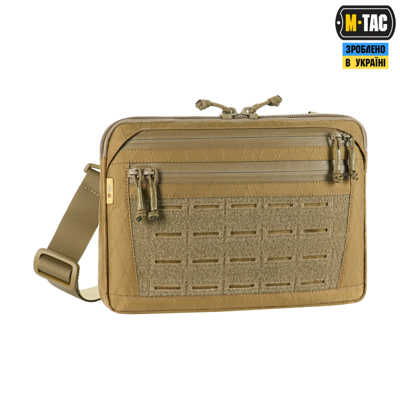 M-Tac сумка Admin Bag Medium X-PAC Elite з липучкою Coyote M-Tac сумка Admin Bag Medium X-PAC Elite з липучкою Coyote