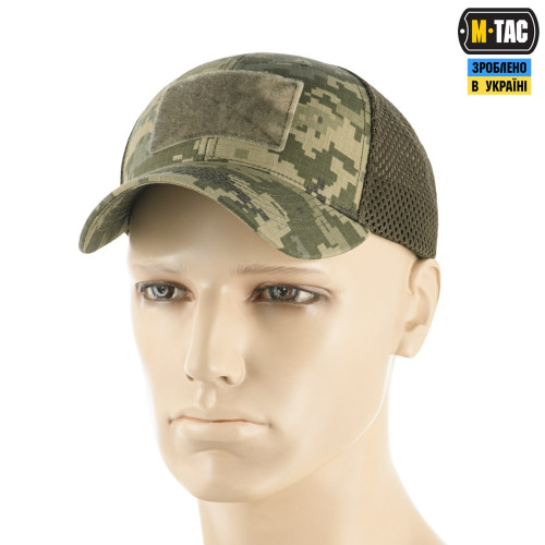 M-Tac бейсболка тактична з сіткою Rip-Stop MM14 — фото 1