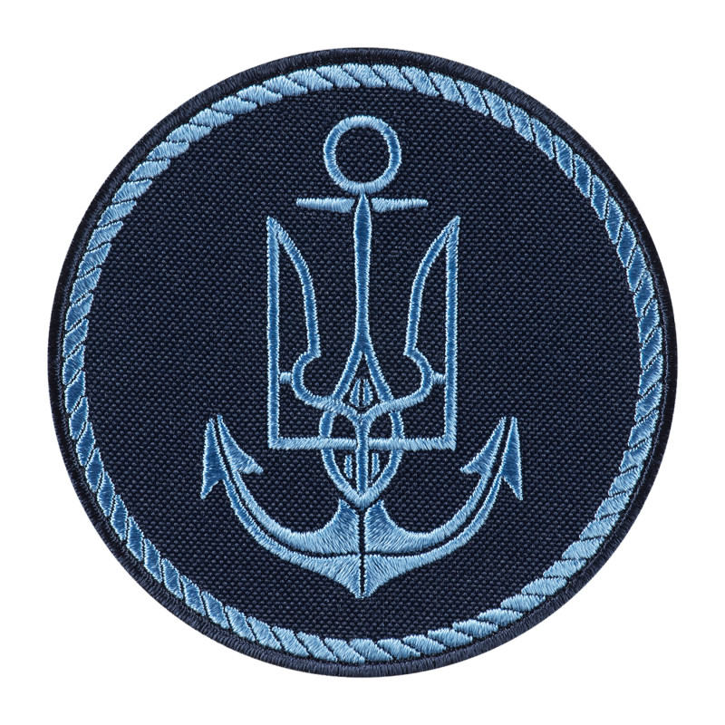 Шеврон ВМС ЗСУ синій