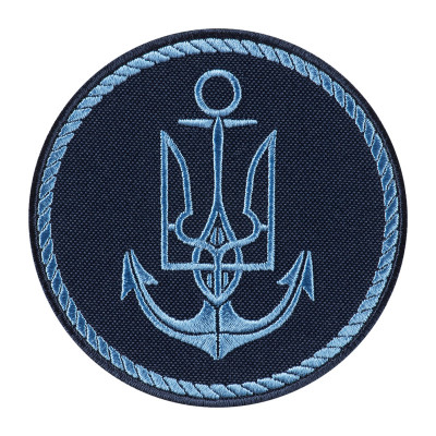 Шеврон ВМС ЗСУ синій